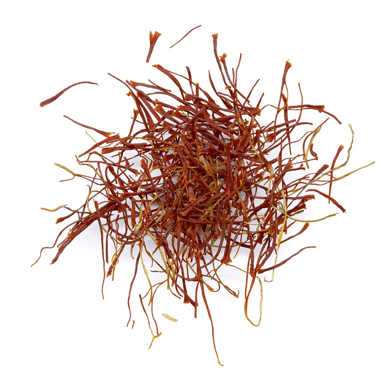 Premium red saffron threads
